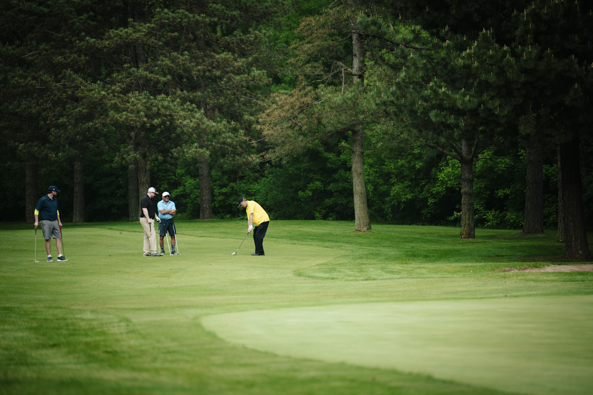 Tournament guests at Glen Eagle Golf Club
